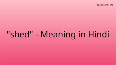 shed light meaning in hindi|SHED LIGHT ON MEANING IN HINDI .